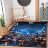 Inter Milan Customize Your Name Floor Mat Perfect for Decorate room Foyer Study room Game Room Anti-slip Rug Office home decor