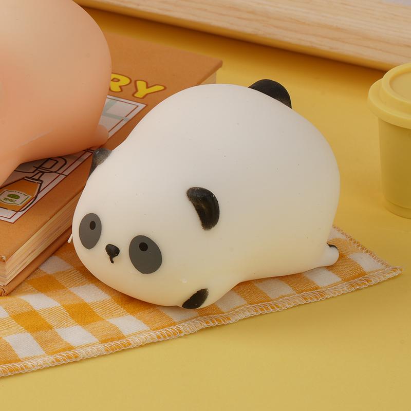 Pig Dog Anti Stress Toys Flour Stress Ball Cute Cartoon Animal Squishy Squeeze Vent Balls Stress Relief Pinch Toy Kids Doll Gift