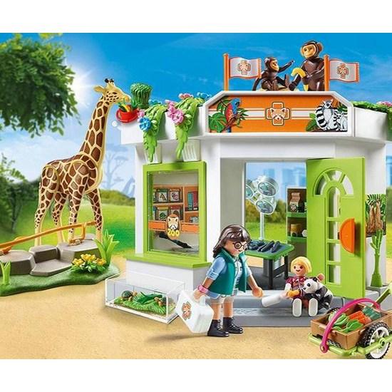 Playmobil Зоопарк и ветеринарная клиника 70900, популярные игрушки в Корее