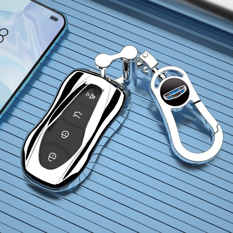 Чехол для ключа для Geely Boyue 2020, Geely Xingyue и Xingyue S 2019-2021 (Новая Энергия)