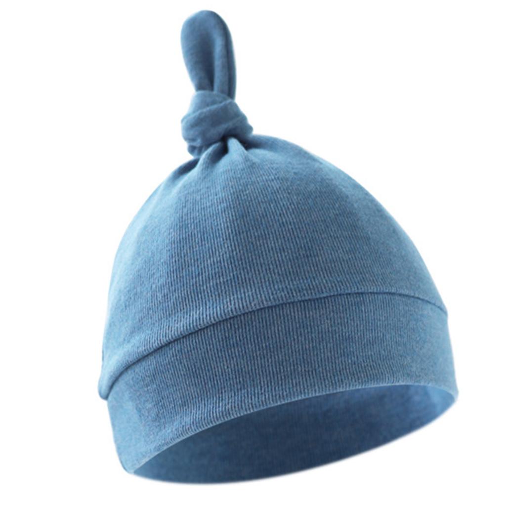 Чепчик для младенцев из хлопка, удобный фетальный колпачок для новорожденных, детская шапочка, модная вязаная шапочка, теплая шапочка, модный головной убор