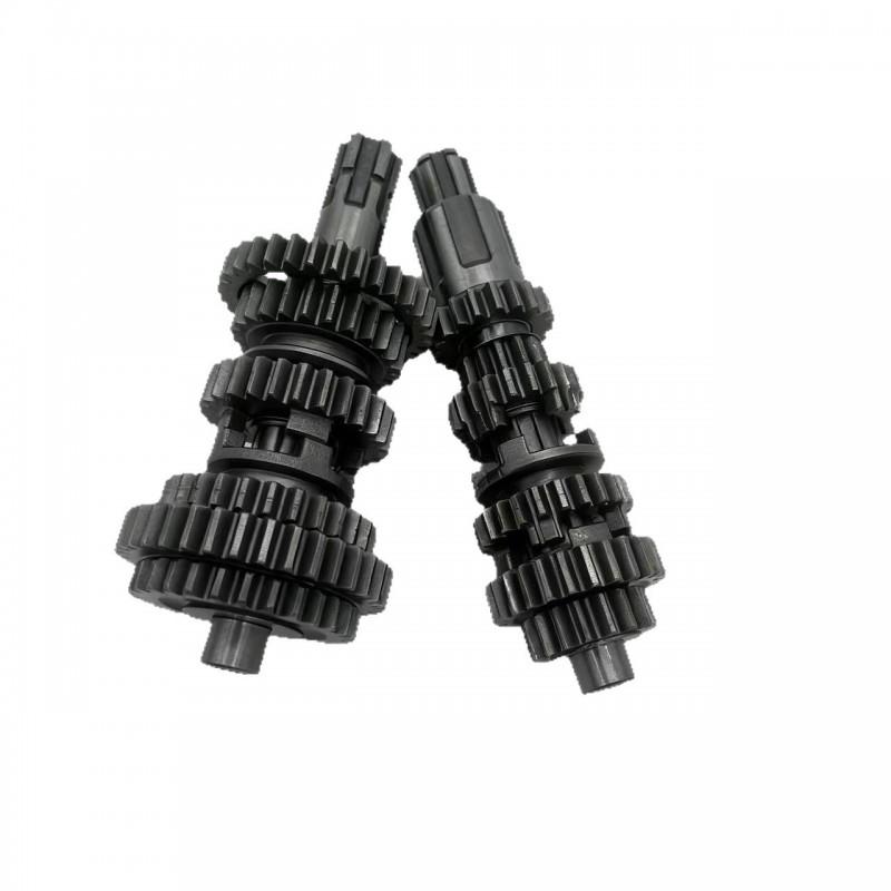 CG200 Motorcycle Gear Set Main Counter Shaft Assembly With Fifth Shift Rod 196-200cc Single Cylinder Engine