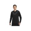 ACG Dri-Fit Adv Удобная быстросохнущая толстовка с круглым вырезом и длинным рукавом Мужская толстовка черного цвета с серым оттенком FV8907-010
