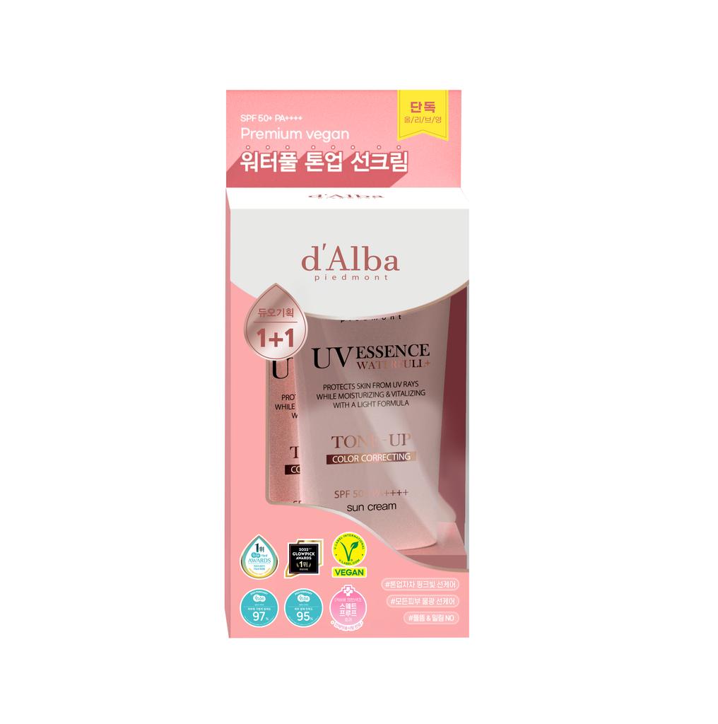 Dalba Waterful Pink Tone-Up Sun Cream Duo Special (50 мл + 50 мл)