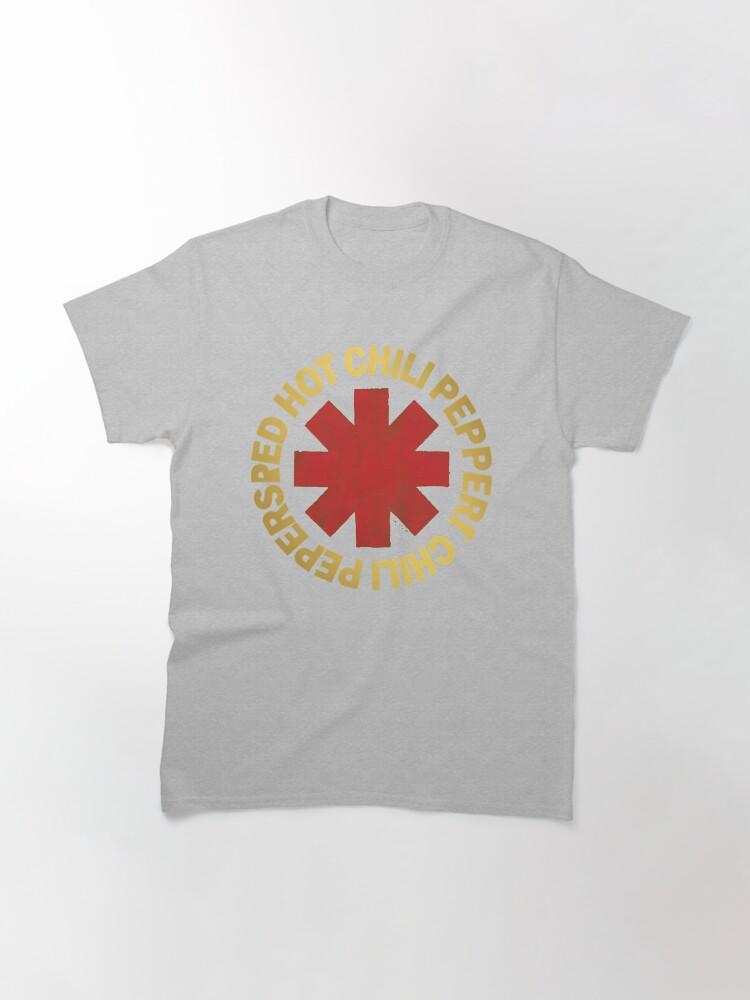 Red Hot Chili Peppers Потертая RHCP Red Hot Chilii Pepperss Классическая футболка
