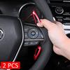 Алюминиевые подрулевые лепестки переключения передач для Toyota Camry Avalon Corolla Красные