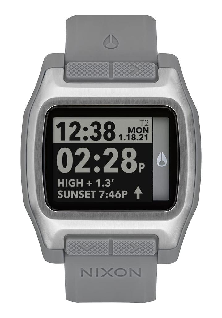 Часы NIXON унисекс High Tide High Tide часы ударопрочные удобные цифровые мужские женские (Серый)