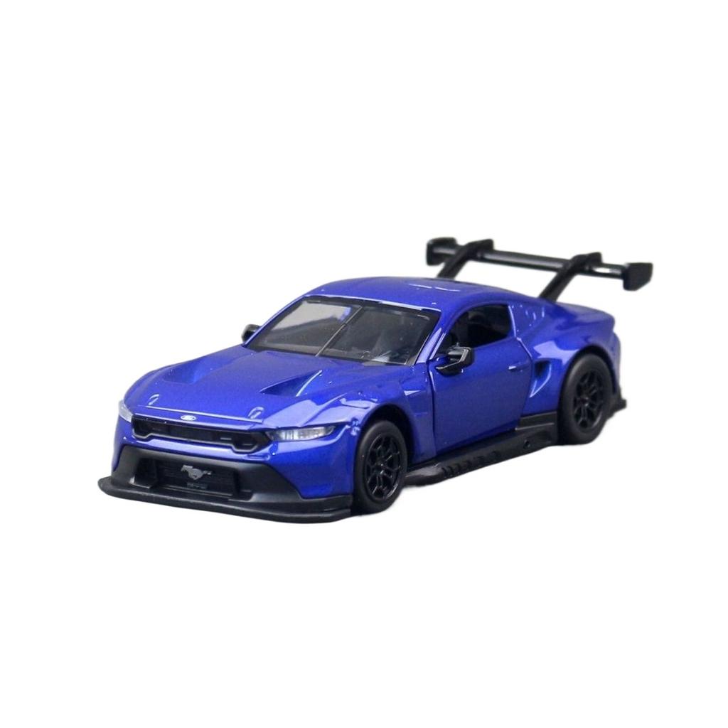 1/42 Mustang GT3 Сплав Маслкар Модель Литые Металлические Гоночные Машинки Модель Автомобиля Высокая Симуляция Детская Игрушка Подарок