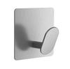 1pcs Stainless Steel Bathroom Robe Hooks Adhesive Wall Hook Towel Holder Bathroom Kitchen Hardware Multi-Purpose Hanger Hook