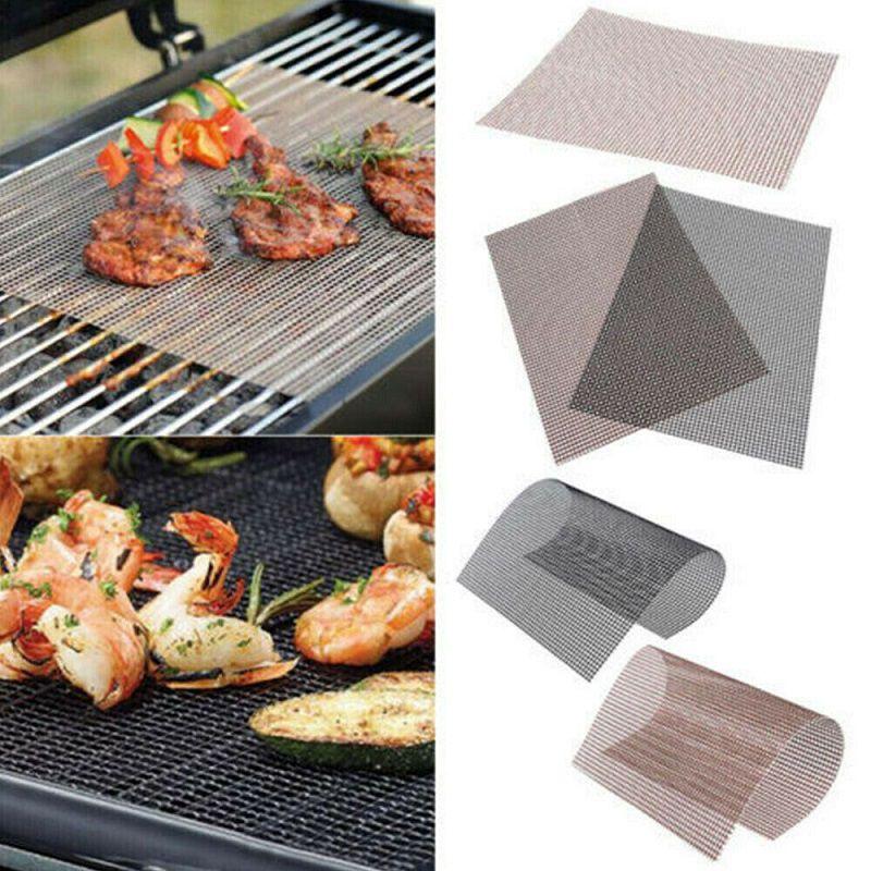Прочный Антипригарный Коврик для Гриля BBQ для Бесшовного Приготовления и Выпечки