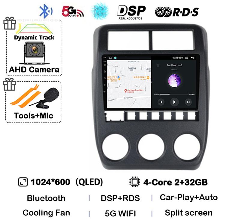Android 14 Wireless Carplay+Auto WIFI+4G Car Radio For LADA NIVA 2022 Multimedia Stereo Video Player GPS Navigation 360 Camera