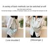 Vintage Women Crossbody Bag Chest Bag Half Moon Shape Shoulder Bags Travel Handbag Messenger Pouch Adjustable Strap Waist Packs