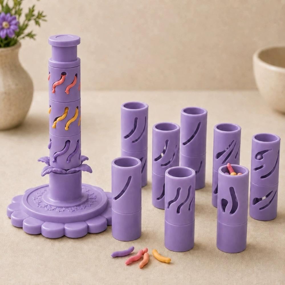 Handmade Modular Clay Bloom Maker 9 Shaping Sleeves Clay Bloom Shaping Sleeves Party Craft