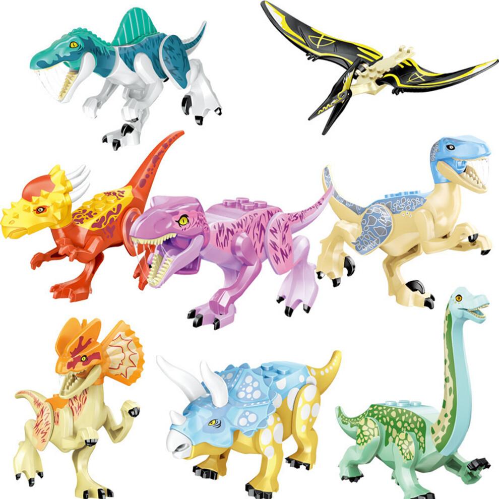 Jurassic World Park Dinosaur Building Blocks Figure Kid Toys Gift Set