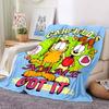 Custom 1pc Garfield's Name Got Blanket, Soft And Comfortable Blanket, Casual Warm, Camping Travel Blanket, Birthday Gift Q91263