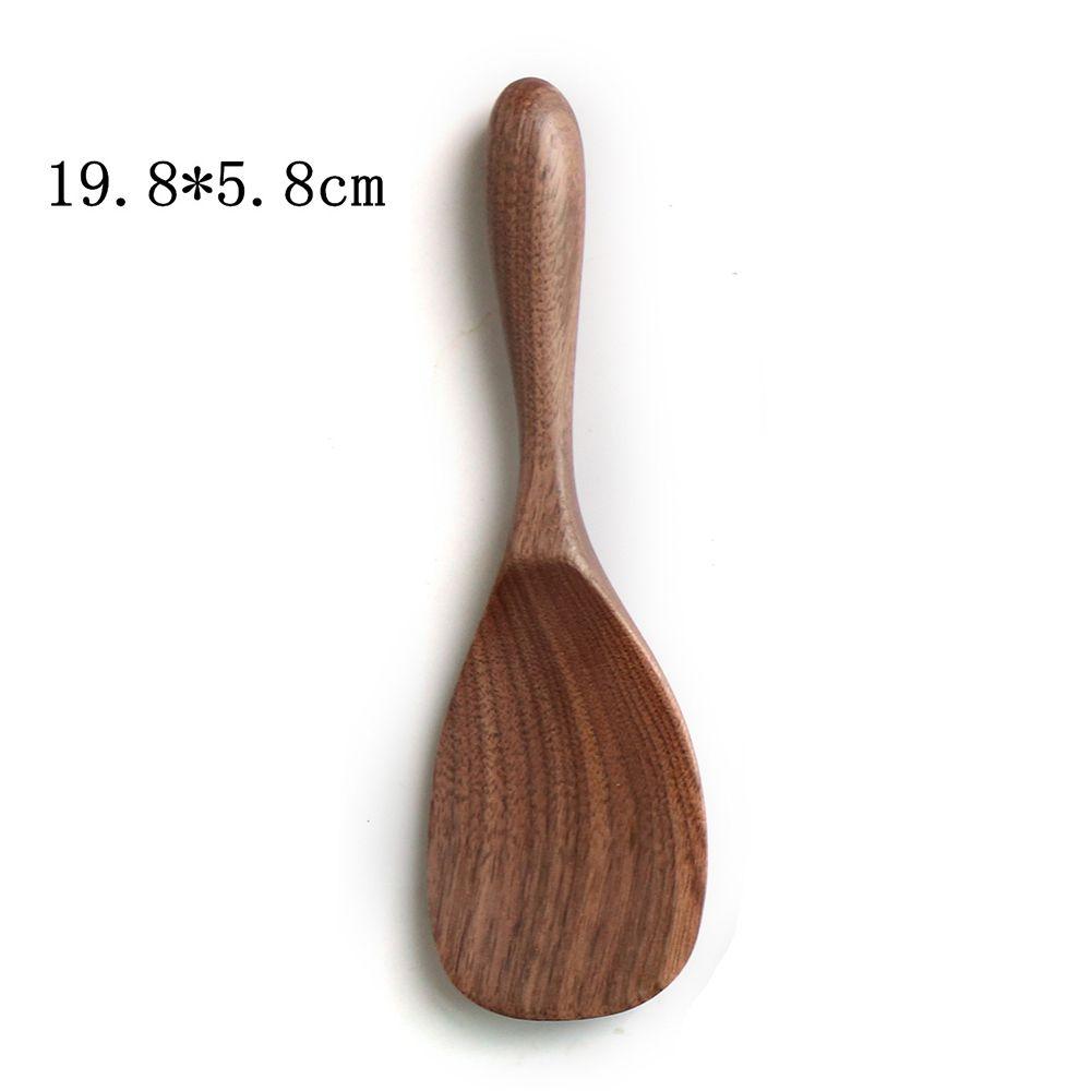 Japanese Style Coffee Dessert Long Scoop Stir Tableware Kitchen Supplies Rice Scoop Soup Spoons
