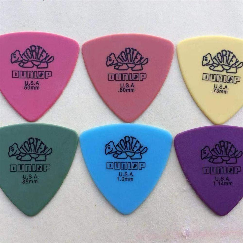 10pcs Anti-slip Style Electric Guitar Picks Delrin Triangle Picks Picks Accessories  Electric Guitar