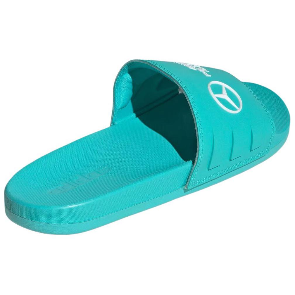 Adilette Mercedes-AMG Petronas Formula One Team x Adilette Adidas Comfort Шлепанцы 'Semi Mint Rush' JR1071