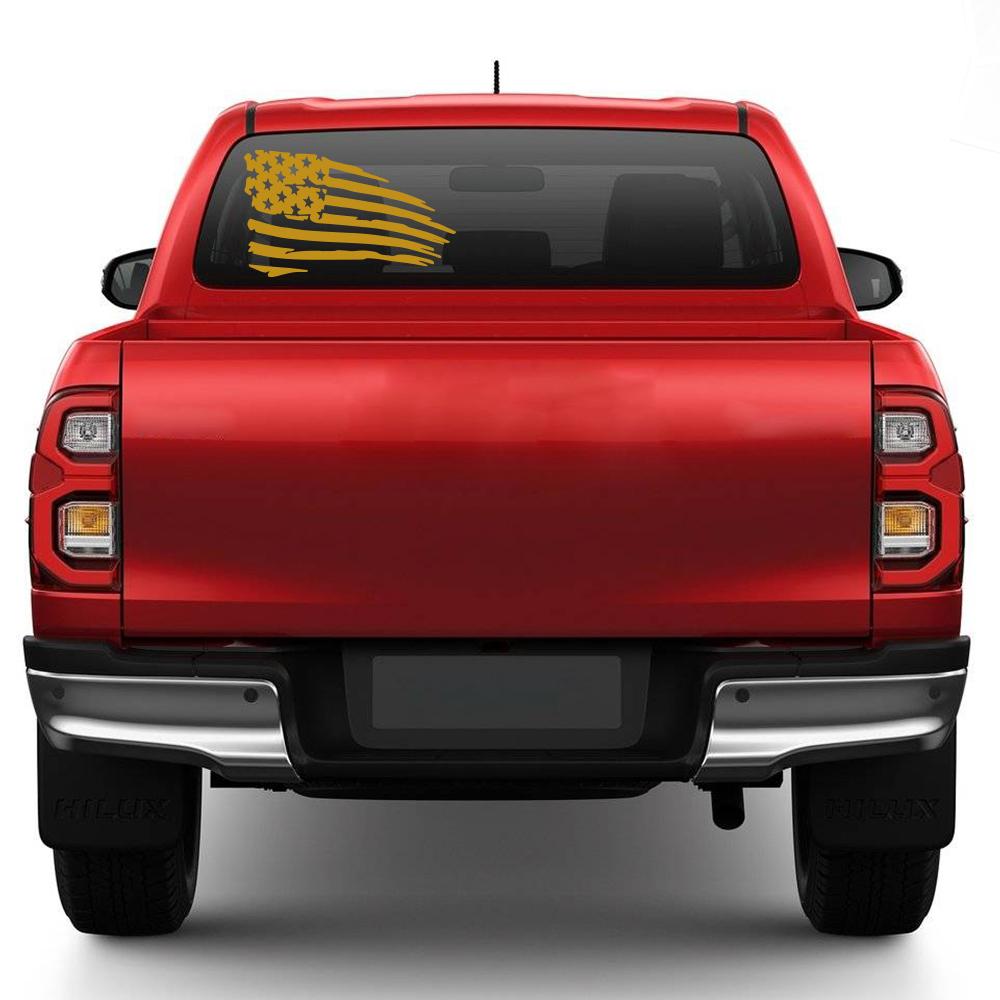 Универсальная наклейка с флагом США для автомобилей, внедорожников, грузовиков, дверей, боковых окон, лобового стекла, наклейка с американским флагом, декор