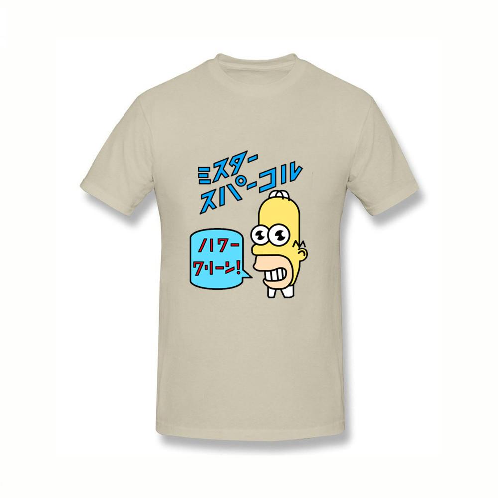 Comic Men T Shirt White Homer S Soap 3D T Shirts Casual Cotton Printed Cartoon Reals