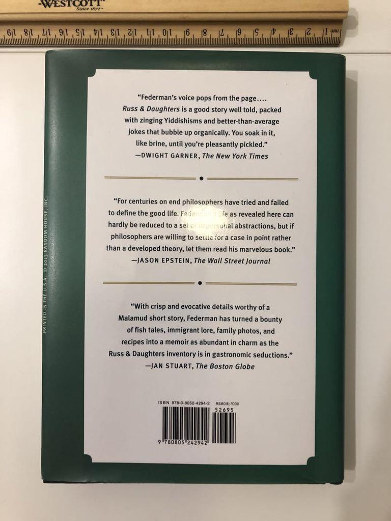 [Б/У] Иностранные книги Кулинария и культура Russ & Daughters