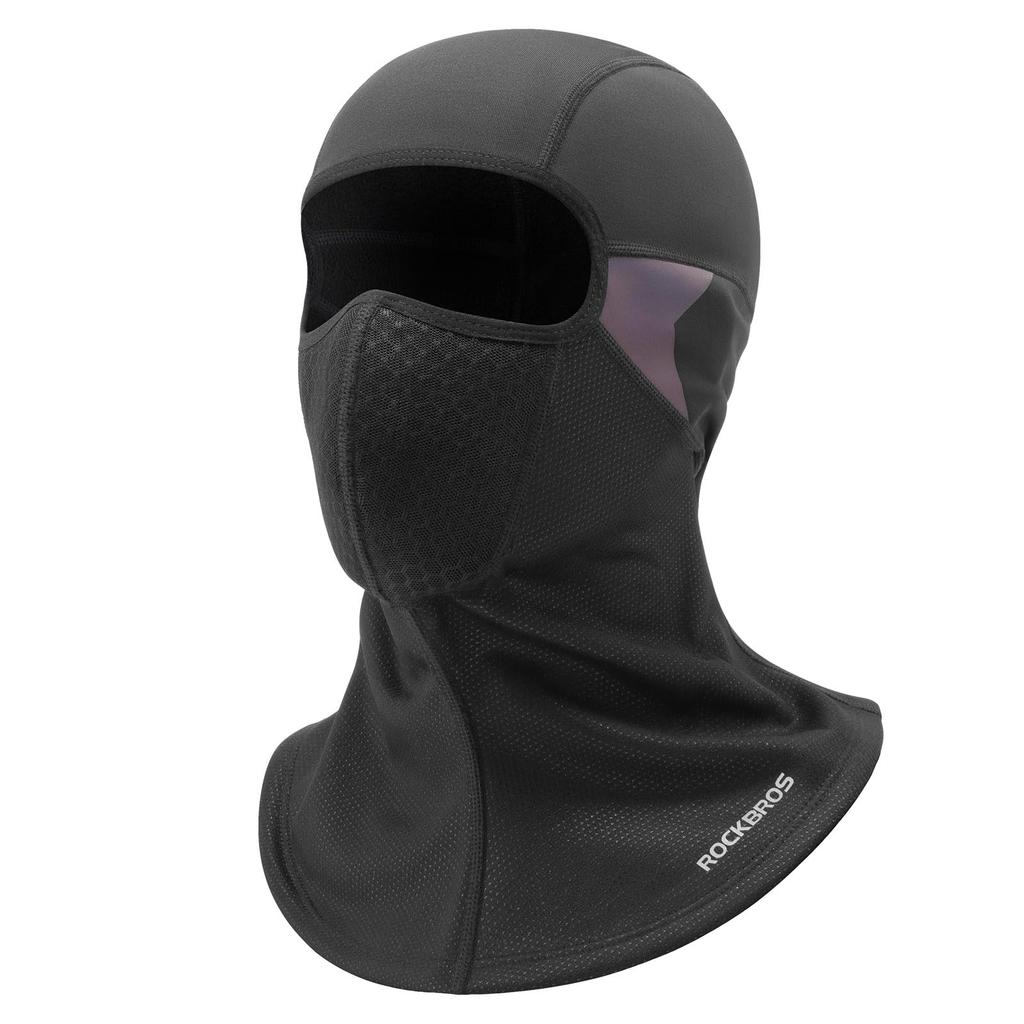 ROCKBROS Neck Winter Balaclava with Fleece Warm and Breathable Face Mask for and Unisex Balaclava, Warmer, Lining, Snowboarding, Skiing, Motorcycles,