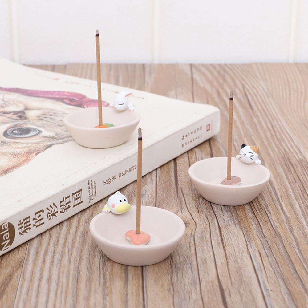Healing Multifunctional Small Animals Incense Holder Incesence Stick Holder Ash Catcher Censer Rack