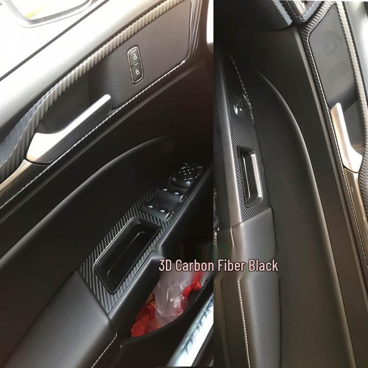 Carbon Fiber Stickers for Mondeo Interior: Center Console & Gear Shift Decoration