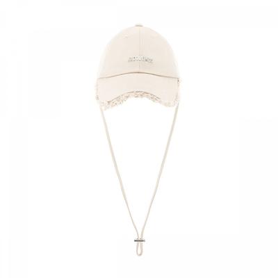 Jacquemus 235ac452 5012 110 Бейсболка La Casquet Artichoke с бахромой