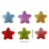 Five Pointed Star Pillow Throwing Pad Short Plushes Cushions Toy for Bedroom Sofa Home Decoration Home Cushions