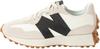 Кроссовки 327 Women moonbeam white/black