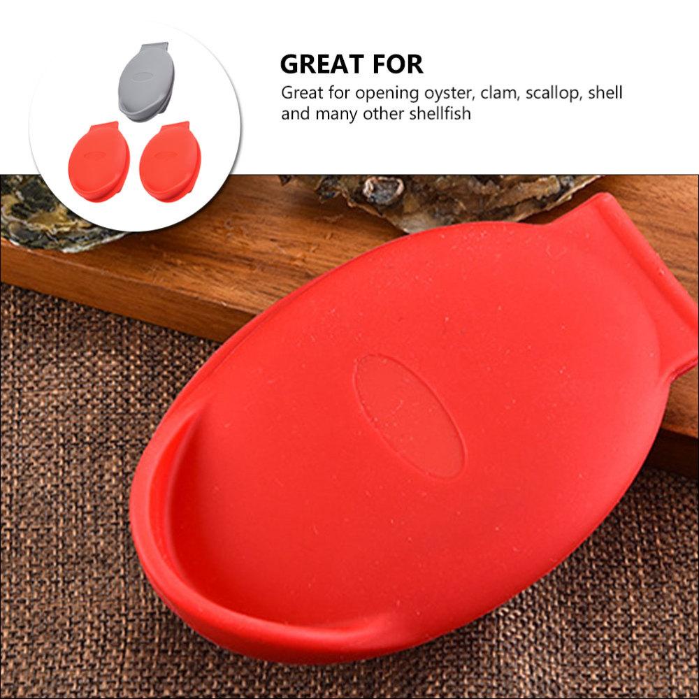 1шт Силиконовый зажим для открывания устриц, открывалка для моллюсков и устриц