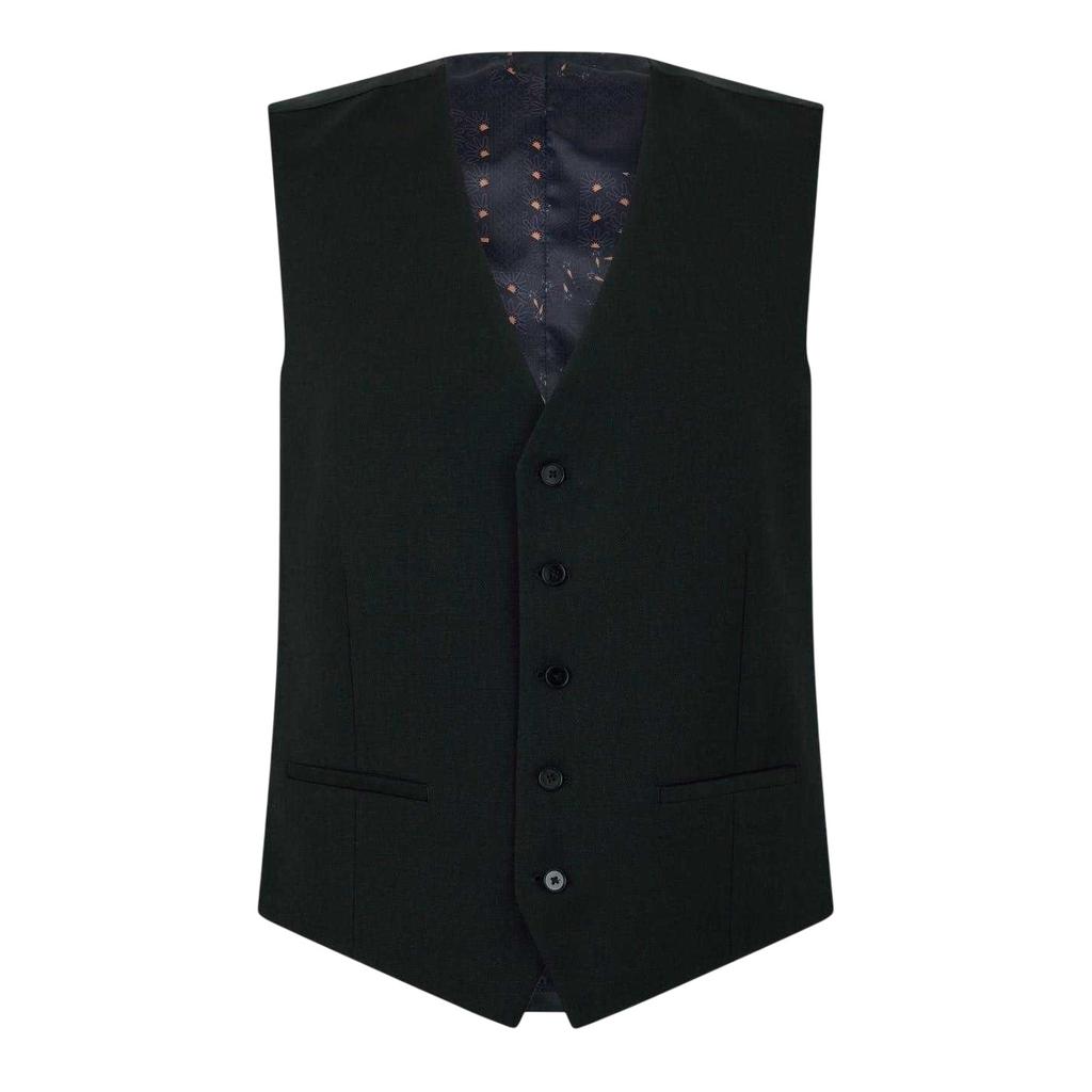 Ted Baker Mens Textured Slim Formal Gilet