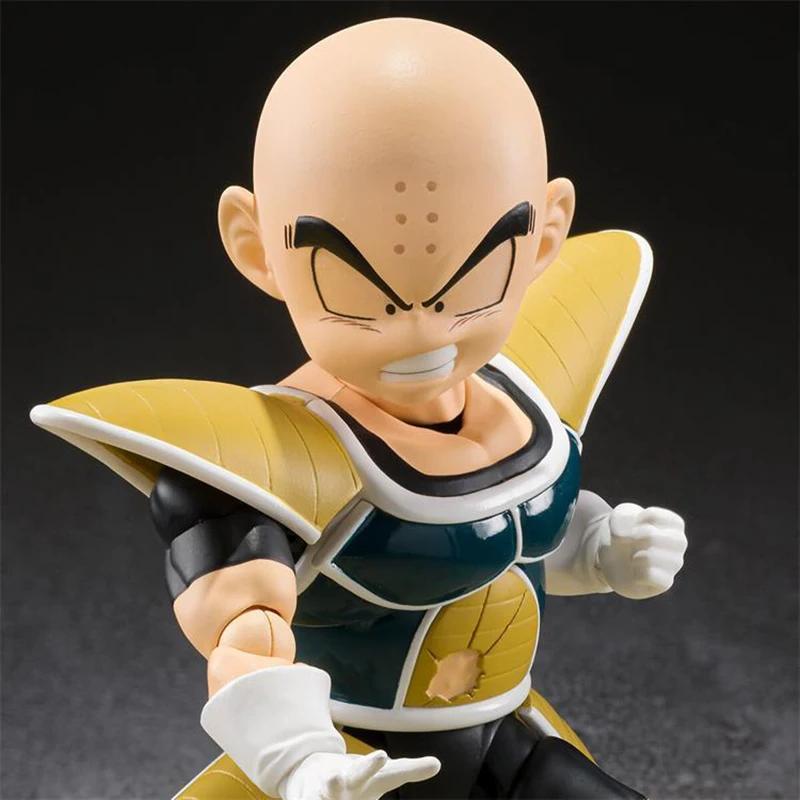 Anime Dragon Ball Z Figures Childhood Kuririn Action Figure PVC Movable Namek DBZ Combats Krilin SHF Collection Model Toys Gifts