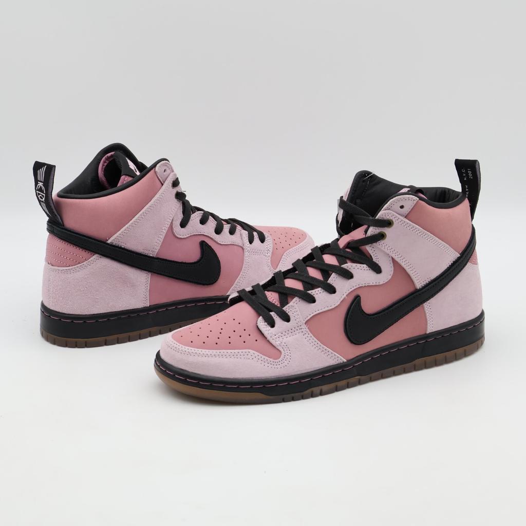 DH7742-600 KCDC Brooklyn Skateshop Nike SB Dunk High Розовый Черный (Мужской)