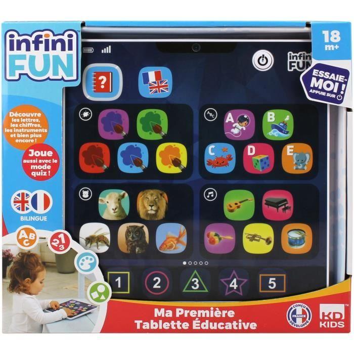 Educational Tablet - KD - My 1st Educational Tablet - Extra Flat and Light for Early Learning