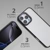 Чехол для iPhone 16 Pro Max, ТПУ + Акрил, Прозрачная задняя крышка телефона, Защита от пожелтения