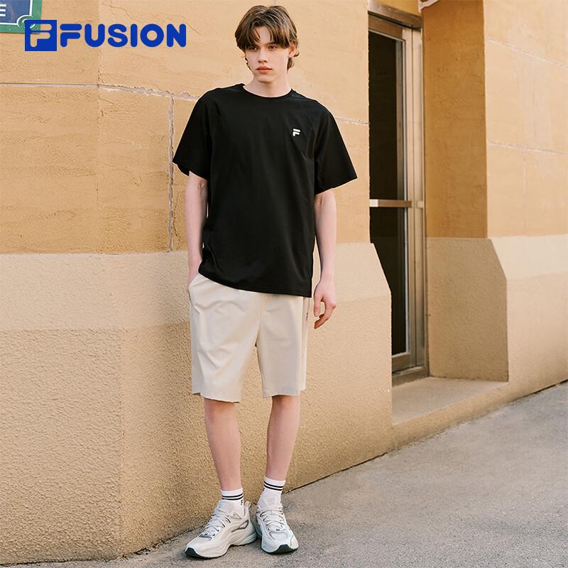 FILA FUSION Unisex Dopamine Knit Short Sleeve T-Shirt