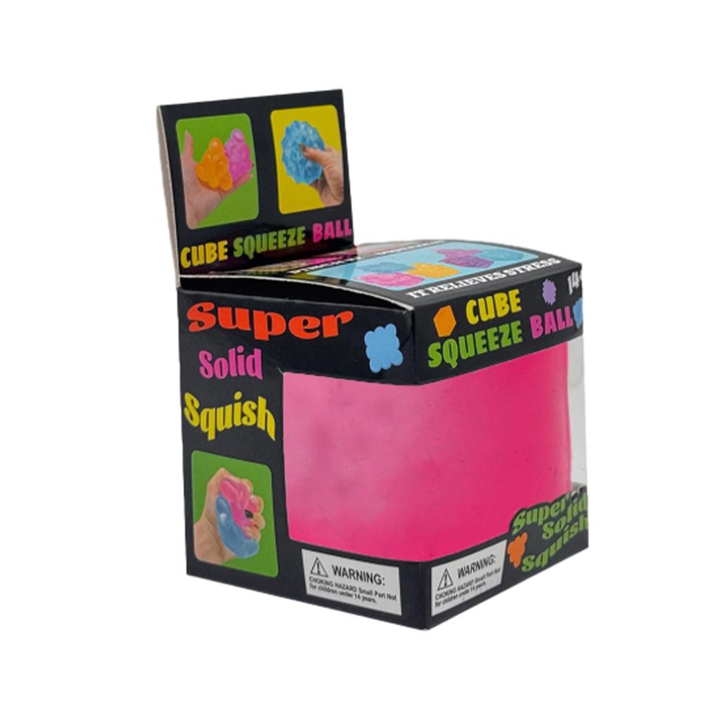 Schylling Needoh Nice Cube Сенсорный кубик-антистресс Для снятия стресса и тревоги Сенсорный инструмент Для концентрации Внимание СДВГ И успокоения Офисный гаджет на стол