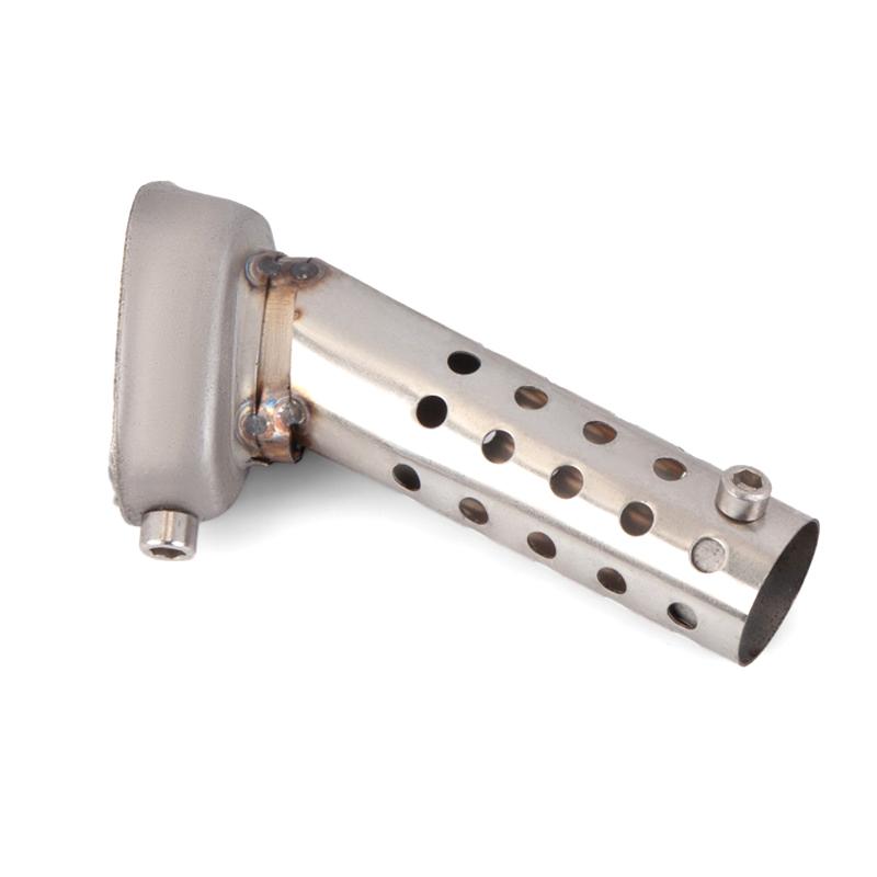 Universal Front Mid End Catalyst Db Killer For Motorcycle Exhaust Muffler Silencer Noise Sound Eliminator