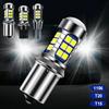 1x Автомобильный светодиодный фонарь T15 W16W 1156 BA15S P21W T20 7443 7440 W21/5W 3157 3156 P27/5W светодиодный фонарь заднего хода дневного света