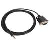 Кабель DB9 Male to DC3.5mm Male Plug and Play, износостойкий, ПВХ, портативный, последовательный кабель RS232