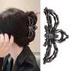 Exquisite Metal Spider Geometric Hair Claws Korean Large Shark Hair Clip Crab Barrettes for Women Hair Accessories Halloween Headwear