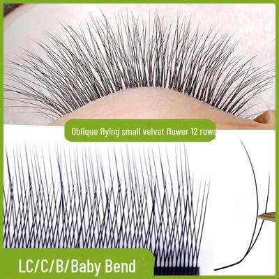 «Накладные ресницы Oblique Velvet Flower LC Длина — натуральные, супермягкие, эксклюзивно для косметических магазинов»