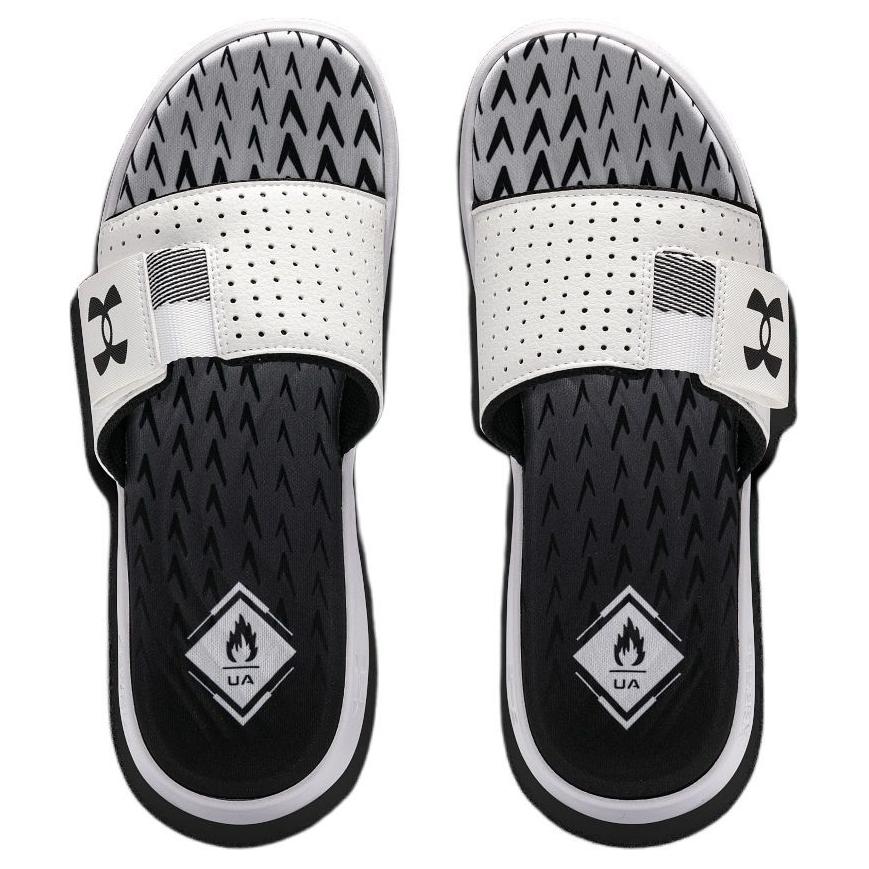 Under Armour Шлепанцы Mercenary 'Белый Черный' 3027252-100