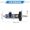 Педаль управления воздухом VekAuto, 6,10"x2,05"x2,32", деталь станка для шиномонтажа, универсальная металлическая для замены шин автомобиля, черная