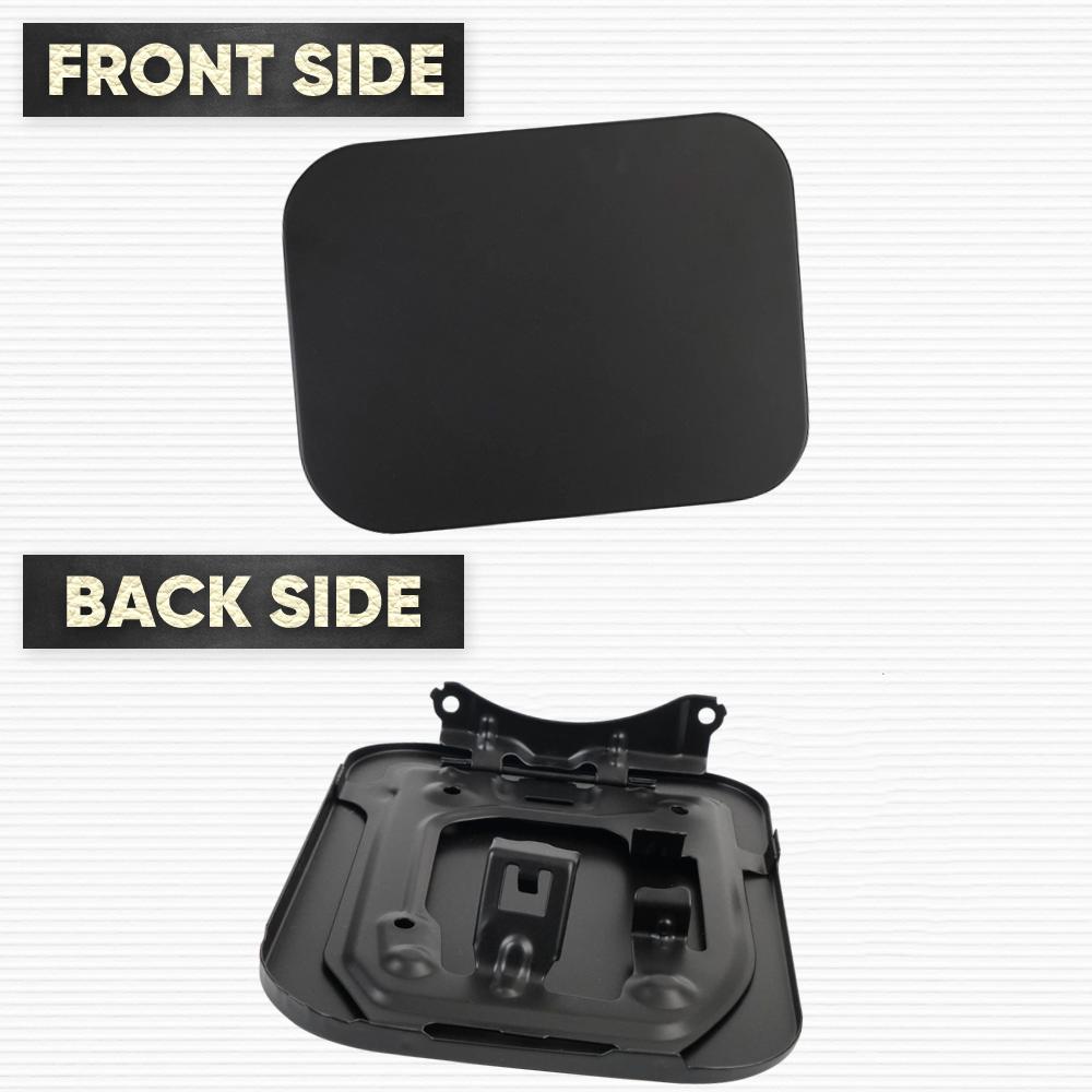 Unpainted Black Fuel Filler Door Cover Gas Tank Cap for Toyota Sienna 2011 2012 2013 2014 2015 2016 2017 2018 2019 77350-08020