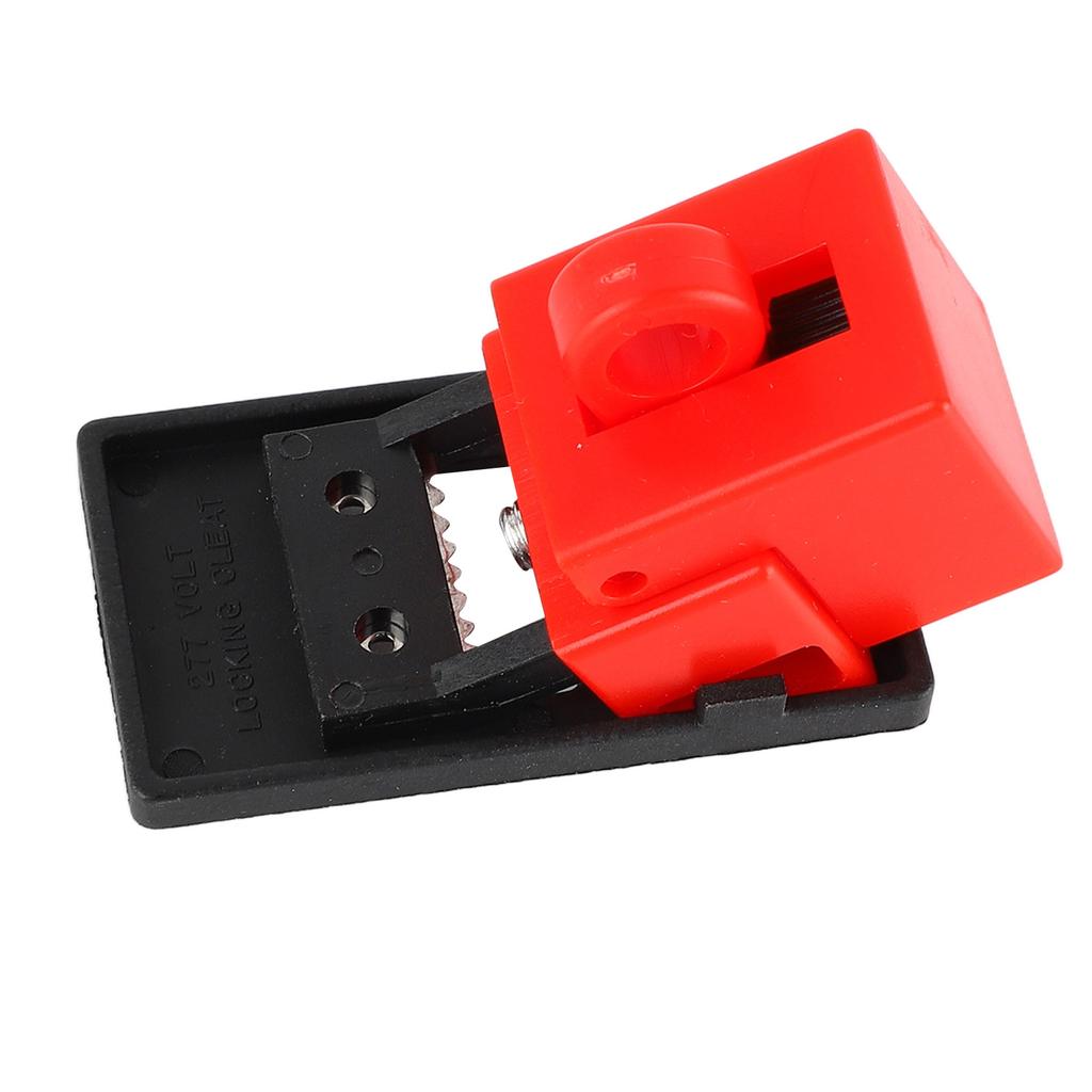 Clamp On Breaker Lock PP Plastic Breaker Lockout Device Electrical Maintenance Accessory