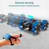 Нетоксичные игрушки на радиоуправлении F1 RC Дрифт-машина с музыкой, светодиодной подсветкой, 2,4 ГГц, браслет-пульт, радиоуправление жестами, трюковые машины, 4WD, электрические детские игрушки