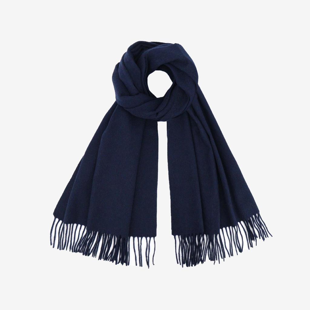 200 * 70cm Autumn/Winter New Women'S 100% Wool Shawl Large Size Warm, Fashionable, Simple, Versatile, Atmosphere Scarf